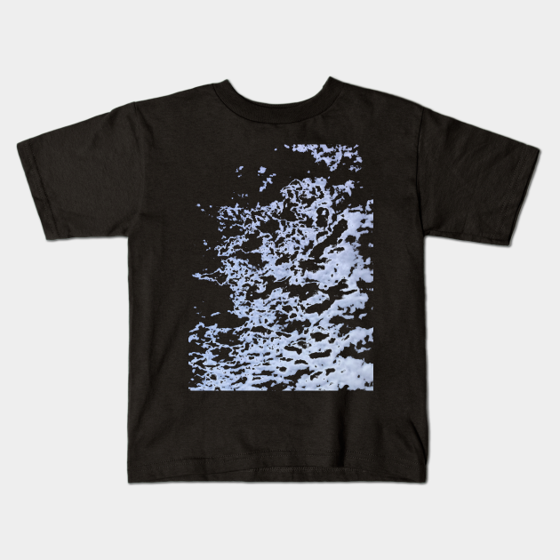 blue shirt with clouds